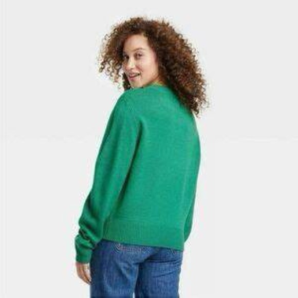 “Lucky” Green Sweater - Picture 2 of 11